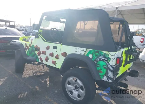 1995 Jeep Wrangler / Yj S/Rio Grande from USA, damaged, VIN 1J4FY19P2SP298225